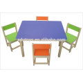 China Solid Wood Preschool Table Chair, Factory Sale Cheap Kindergarten Table Chair